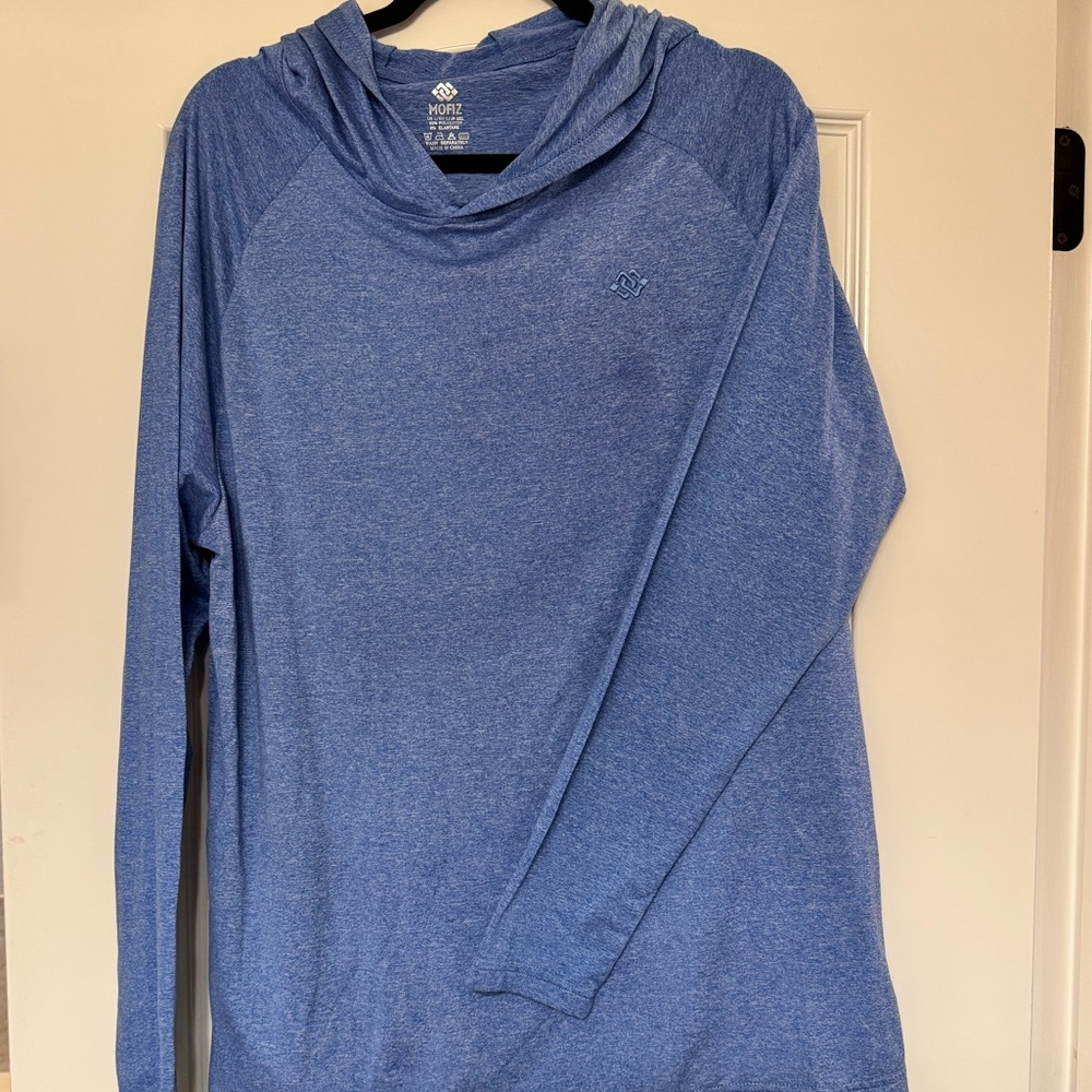 Blue Heather Hoodie